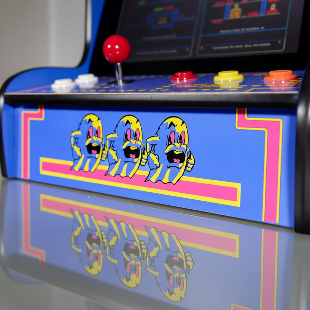412 Classic Retro Games Tabletop Arcade Machine by  (Blue)