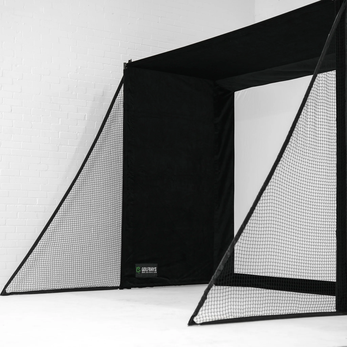 Simbox Golf Simulator Enclosure - 7 Sizes, Pro + Impact Screen and Frame INCLUDES FREE SIDE BARRIERS