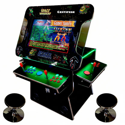 Cocktail Arcade Machine 3505 Games Tilt up Black Lift up Retro Multi-Cade Table
